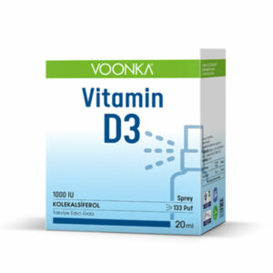 Voonka Vitamin D3 1000 IU Food Supplement 20 ml