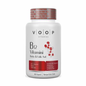 Voop Vitamin B12 Supplement Food 60 Capsules