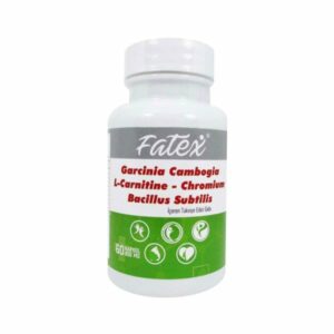 Introducing the Fatex Food Supplement 60 Capsules, a reliable solution for enhancing your vitamin and health needs.