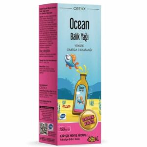 Orzax Ocean Omega3 Syrup 150 ml - Mixed Fruit Flavor