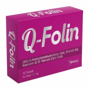 Q-Folin Coenzyme Q 10 Food Supplement 30 Tablets