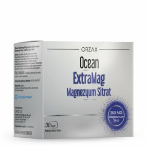 Orzax Ocean Extramag Magnesium Citrate Effervescent 30 Sachets