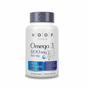 Food Supplement Containing Voop Omega 3 60 Capsules