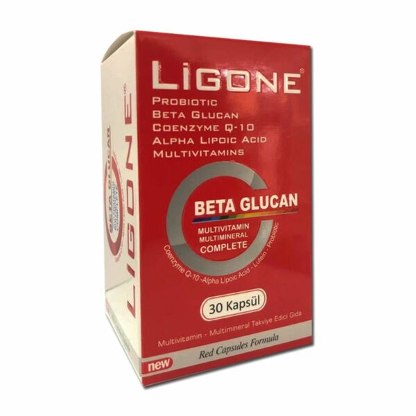 Introducing Ligone Beta Glucan Multivitamin Multimineral Complete 30 Tablets, the ultimate solution for your vitamin and health needs.