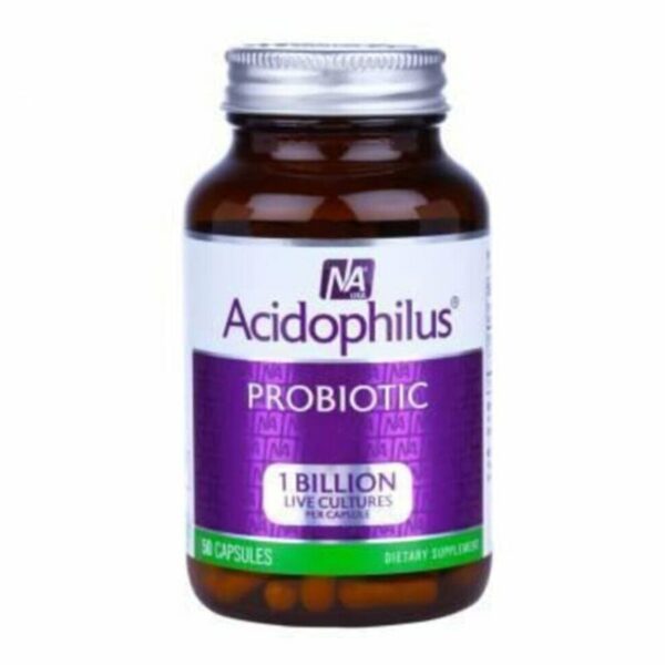 Natrol Acidophilus Probiotic Food Supplement 50 Capsules