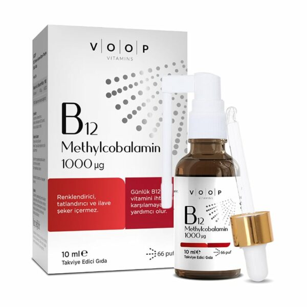 Voop Food Supplement with Vitamin B12 Spray 10 ml