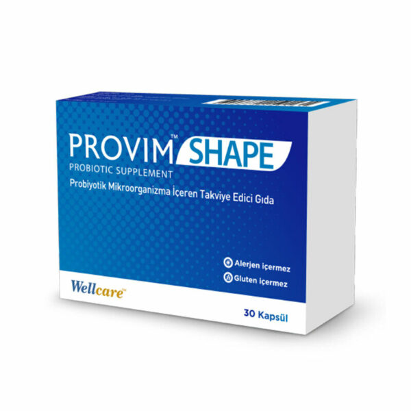 Wellcare Provim Shape Food Supplement 30 Capsules