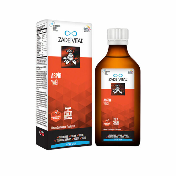 Zade Vital Safflower Oil Liquid Supplement Food 150 ml