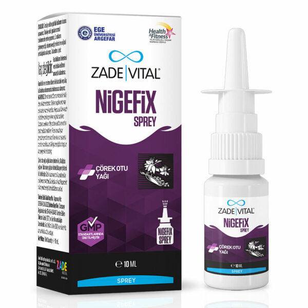 Zade Vital Nigefix Food Supplement Containing Black Seed Oil 10 ml