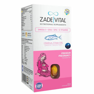 Zade Vital Omega 3 Fish Oil Supplementary Food 50 Capsules