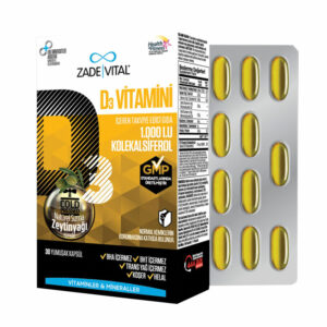 Zade Vital Vitamin D3 30 Soft Capsule