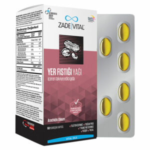 Introducing Zade Vital Peanut Oil 60 Soft Box Capsules, a natural solution for your vitamin and health needs. Packed with the goodness of peanut oil, these soft capsules offer a convenient way to boost your overall well-being.