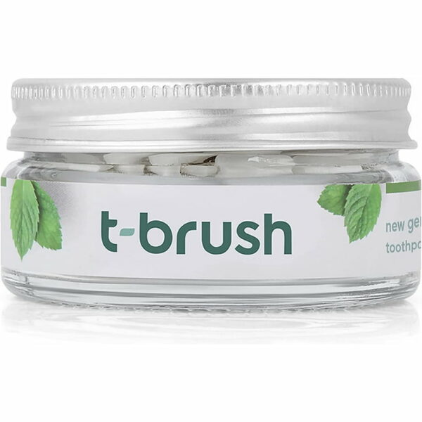 T-Brush Mint Flavored Fluoride Toothpaste 90 Tablets