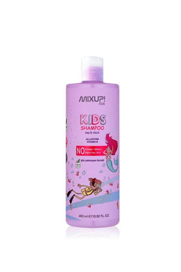 Introducing Mixup Kids Shampoo 400 ml, the perfect solution for keeping your little one's hair clean and healthy. This gentle and effective shampoo is specifically formulated for children, making it a great choice for everyday use.