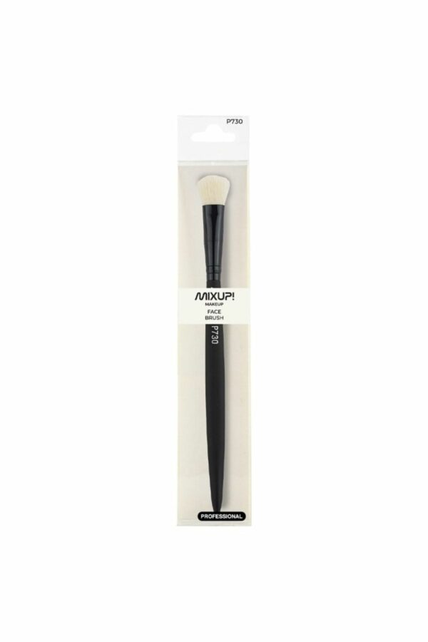 Introducing the Mixup Professional Midi Flat Face Brush P730, a versatile and essential tool for achieving flawless makeup application.