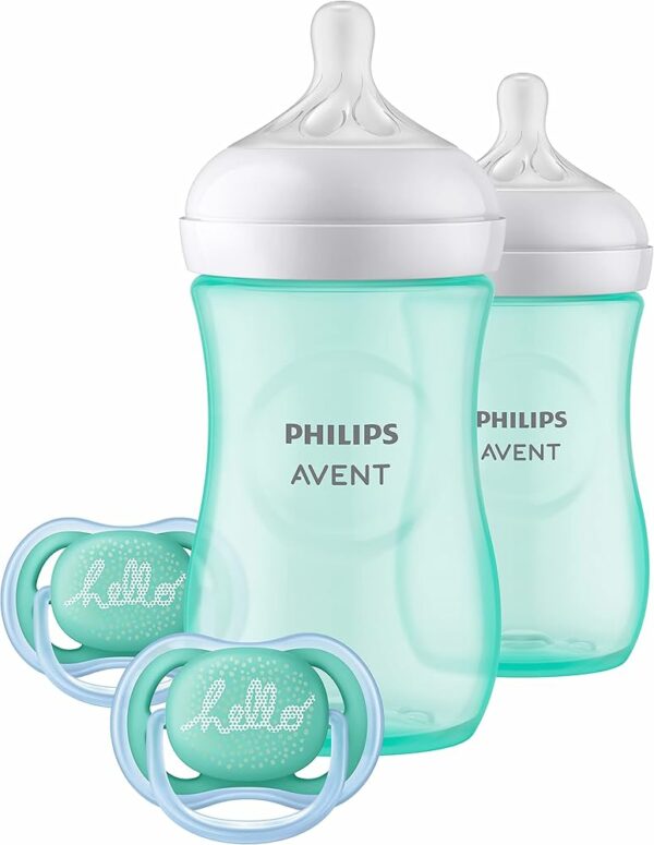 Philips Avent Natural Baby Bottle Pacifier 6+ Months 2-Piece Number 4