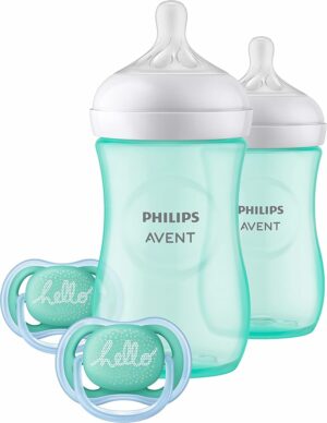 لهاية زجاجات الأطفال الطبيعية من فيليبس افينت 6+ أشهر، قطعتين رقم 4 | Philips Avent