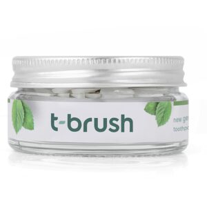 T-Brush Mint Flavored Fluoride-Free Toothpaste 90 Tablets