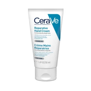 Introducing the Cerave Repairing Hand Cream 100 ml, a nourishing solution for dry and cracked hands.