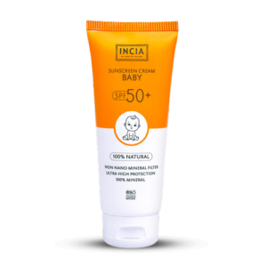 INCIA 100% Natural Sunscreen for Baby Spf50 100 ml