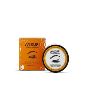 Introducing the Mixup Eyebrow Sharper Wax Herbal Multivitamin Complex 50 g, the perfect solution for shaping and grooming your brows.