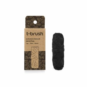 T-Brush Activated Charcoal Floss Refill 2 Pieces 30m