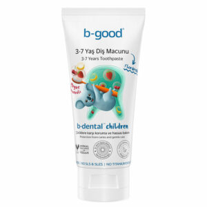 b-good b-dental 3-7 Years Old Children's Toothpaste Fluoride-Free Fruit Carnival 50 ml