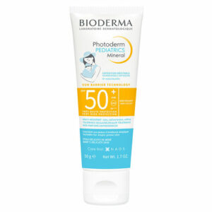 بيوديرما فوتوديرم معادن لطب الأطفال بعامل حماية من الشمس 50+ 50 جم | Bioderma