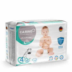 CARINE Premium Baby Diaper Size 4 - Maxi 36 Pcs