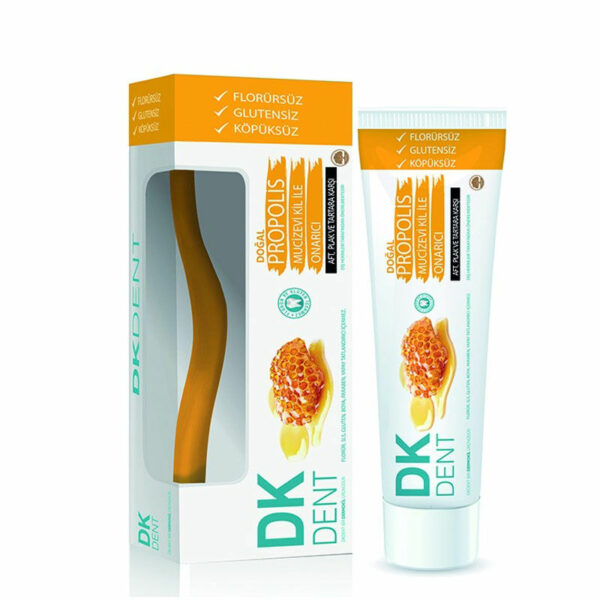 Dermokil Dk Dent Propolis Toothpaste 75 ml + Toothbrush GIFT