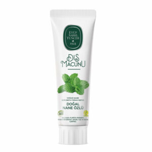 Introducing the Eyüp Sabri Tuncer Natural Mint Toothpaste 90 ml, the perfect choice for a refreshing and natural oral care experience.