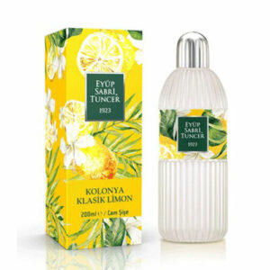 Eyüp Sabri Tuncer Classic Lemon Cologne 200 ml - Glass Bottle