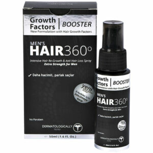 Hair 360 Booster Mens Hair Spray 50ml - Hair Spray for Men