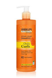 Introducing the Mixup Natural Curling Shampoo Only Curls 400 ml, a nourishing and hydrating shampoo designed specifically for curly hair.