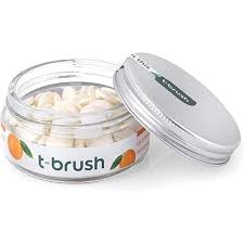 T-Brush Orange Flavored Fluoride Toothpaste 90 Tablets