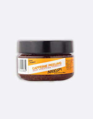 Introducing the Mixup Caffeine Peeling Deep Purifying Formula With Coffee 300 g, a rejuvenating scrub that will leave your skin feeling smooth.