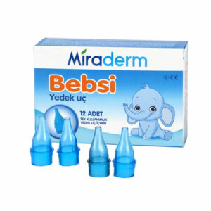 Miraderm Bebsi Nasal Aspirator Tips 12 Pieces