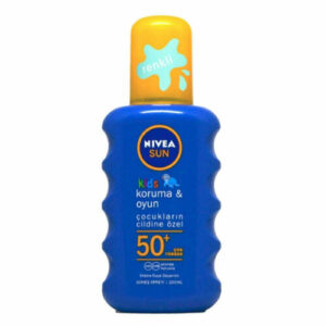 نيفيا بخاخ الشمس المرطب للأطفال بعامل حماية من الشمس SPF50، 200 مل | Nivea