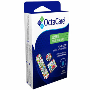 أوكتاكير - ضمادة عملية منقوشة - 20 قطعة | OctaCare