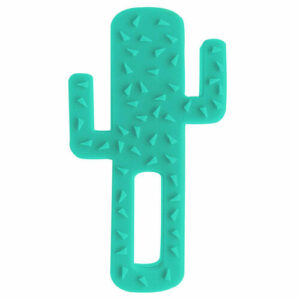 OiOi Cactus Silicone Teether 3 Months+ Green