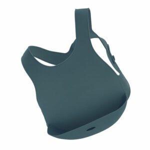 OiOi Silicone Baby Bib 6M+ Deep Blue