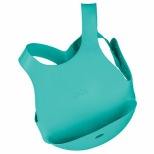 OiOi Silicone Baby Bib 6 Months+ Water Green