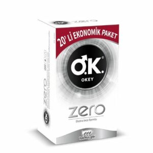 Okey Zero Extra Thin Form Condom 20 Pieces