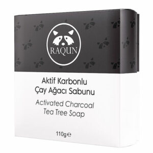 Raqun Activated Carbon Tea Tree Soap 110 gr