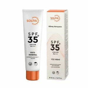 كريم الوقاية من الشمس العضوي المعتمد بعامل حماية من الشمس SPF 35 من سولتيس، 50 مل | Soltis