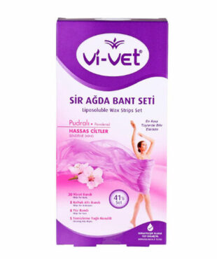 Vi-vet Waxing Strip with Body Powder Set of 41