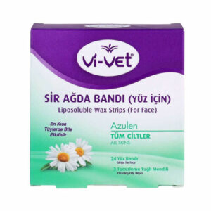 Vi-vet Facial Waxing Strip Set of 24