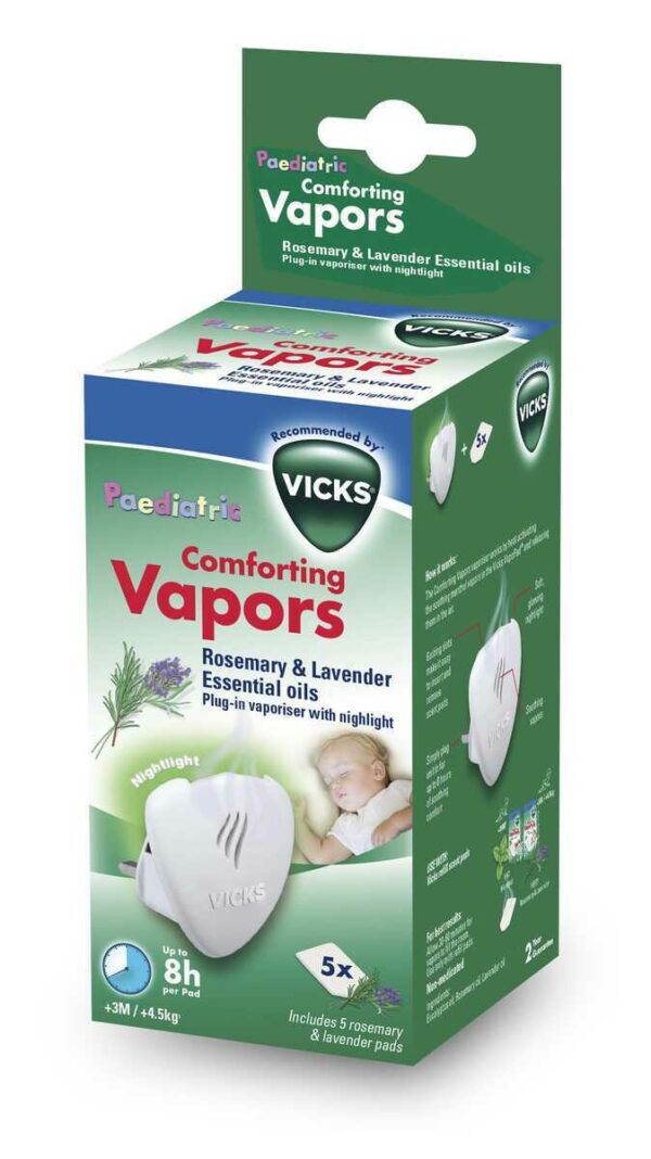 Vicks VH1700 Vapors Comfortable Breath - Vapor Inhaler