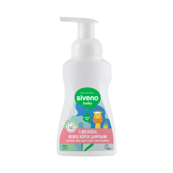 Siveno Natural Baby Foam Shampoo 250 ml