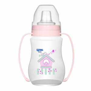 Wee Baby Non-Spill PP Anti-Colic Cup with Handle 250 ml | 6+ Months